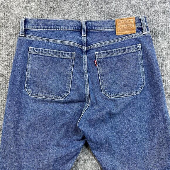 Levi’s Big E Wedgie Straight Womens Jeans 31x26 Crop Premium - Picture 13 of 15